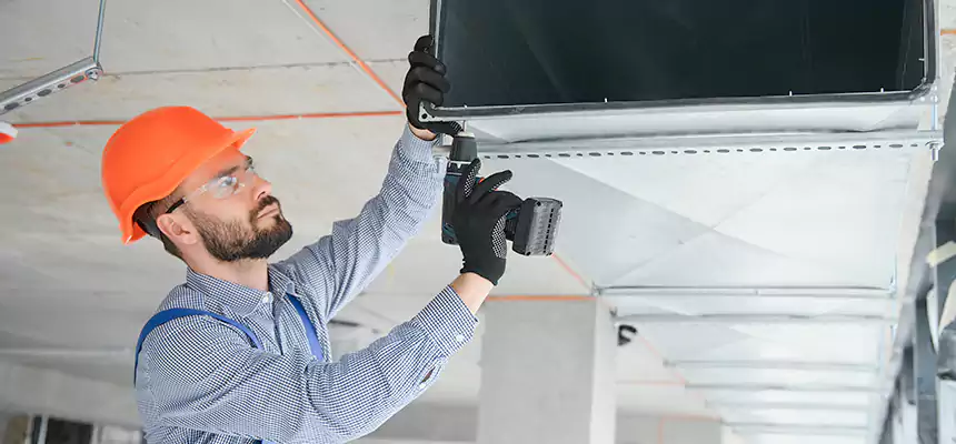 Roof Cap & Exterior Hood Lint Buildup Removal – Skokie